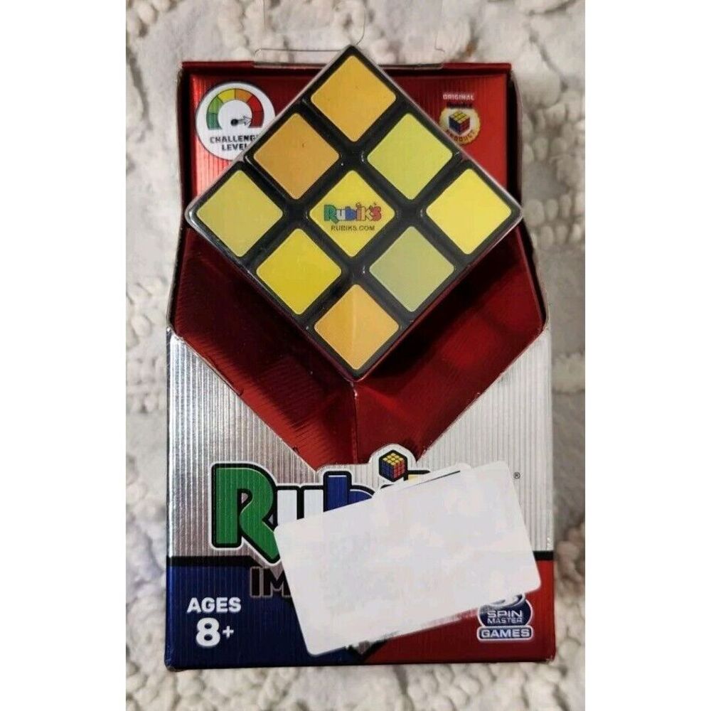 Rubik's Impossible Cube‎ 3 x 3 Iridescent Color Changing Tiles Hasbro Brand NWT